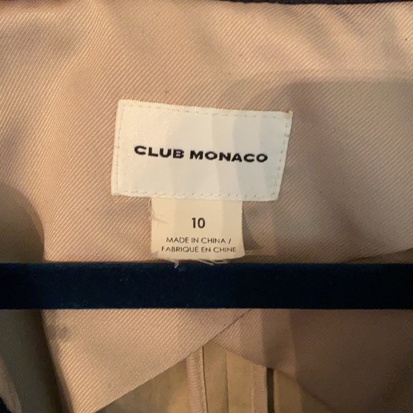 CLUB MONACO CROP JACKET RETRO STYLE - Picture 4 of 5